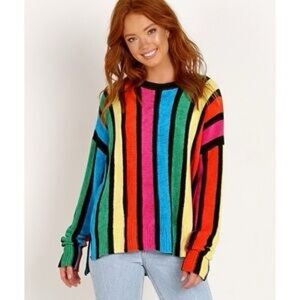 Show Me Your Mumu Jesse Rainbow Sweater